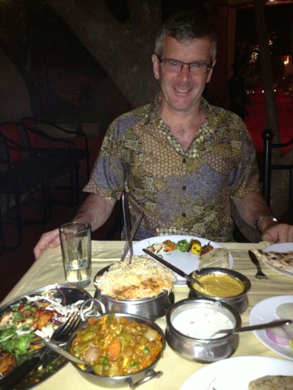 Tandoori kebabs and biryani at the Paradise
