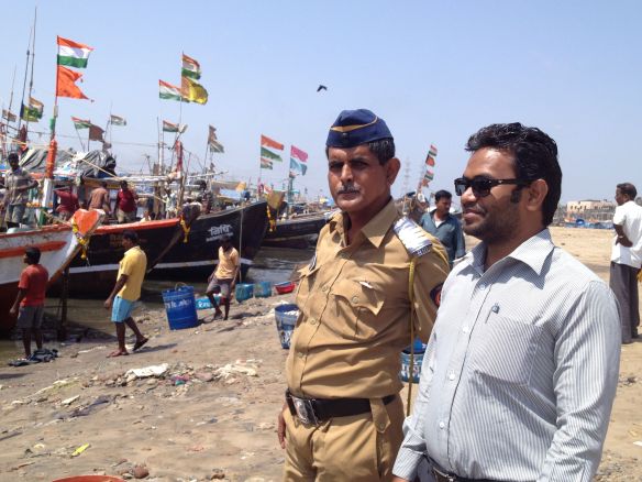 Metab with the friendly policeman