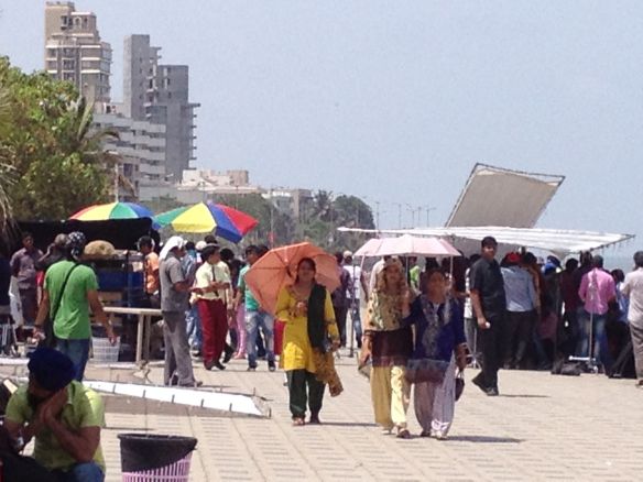 extras - or starlets? - on set