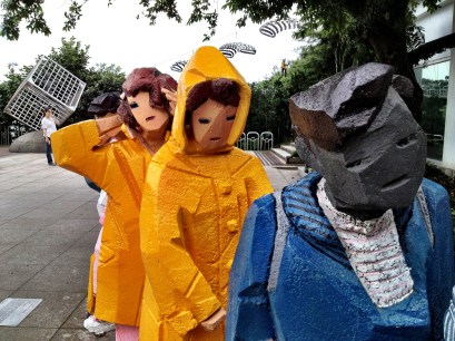 Ju Ming is Taiwan's foremost artist, whose speciality is life style bronzes made from polystyrene sculptures