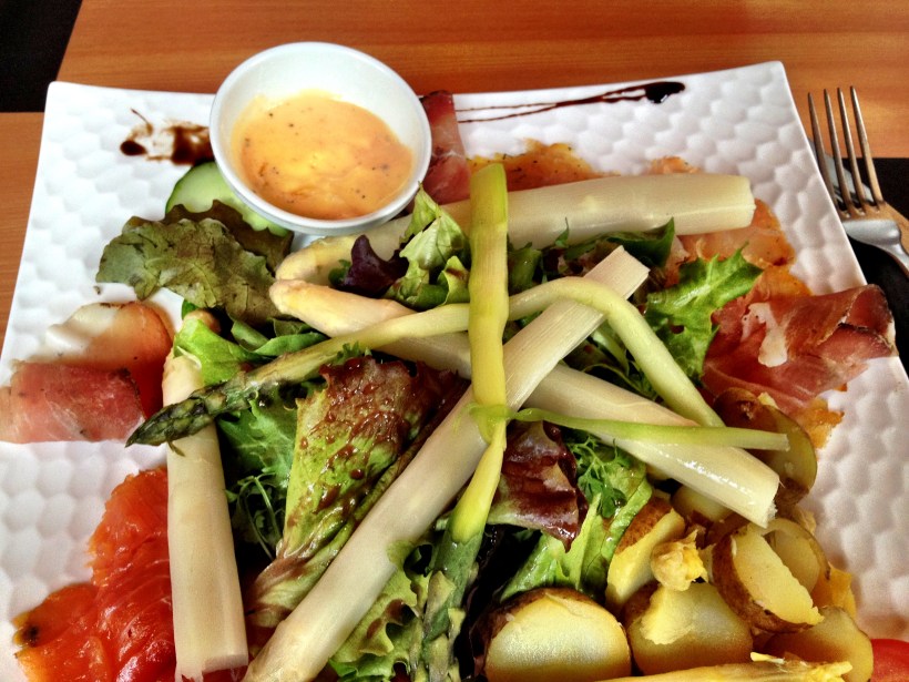 First asparagus of the season