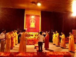 The cleansing ceremony at the Jing'an Temple