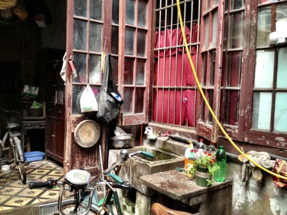 Old house with shared washing facilities