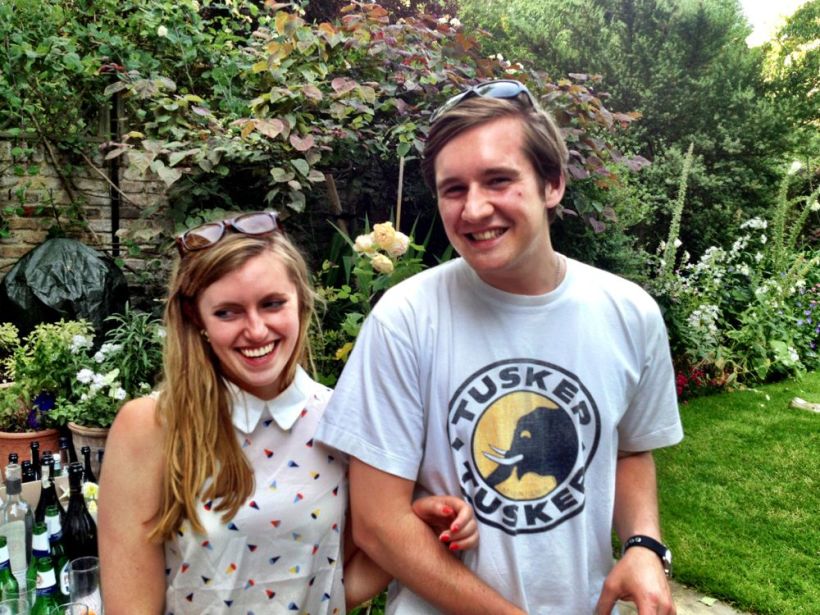 Tommy and girl-friend Olivia