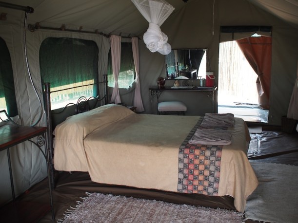 our lovely bedroom, bathroom through the flap...