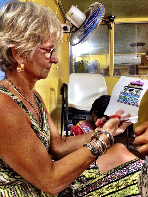 I never knew I could still cut and colour...