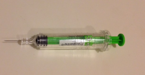 those needles! they joined me in my own mile-high club!