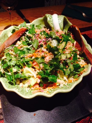 Organic cabbage salad (Vietnamese)