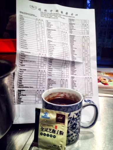 The list of forbidden foods with the mushroom powder drink!