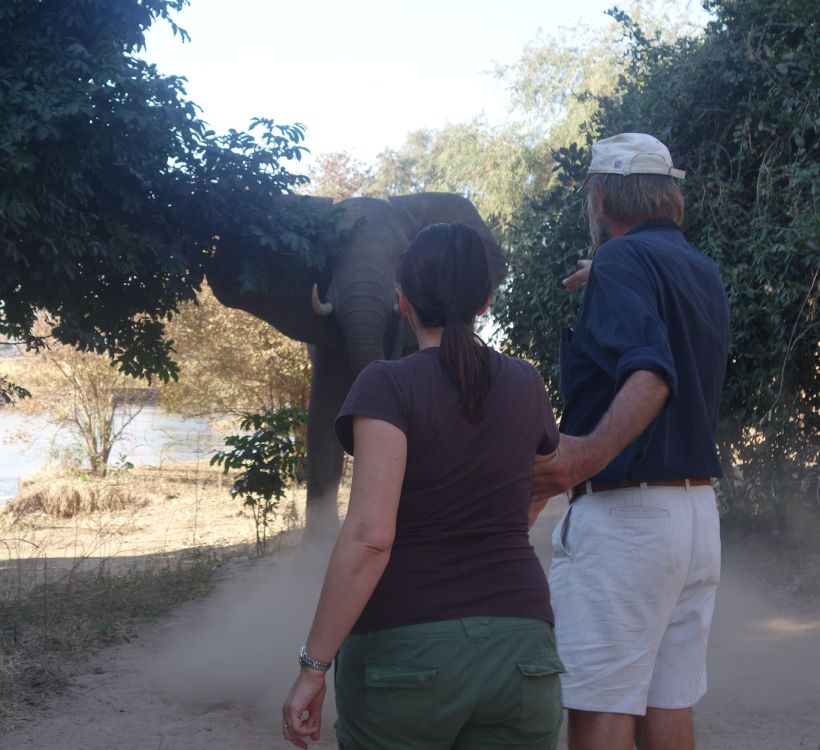 Kirstie is very afraid when it comes to Stretch 'moments'