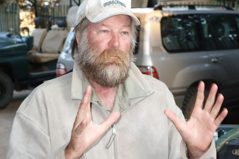 Stretch regaling us with a story