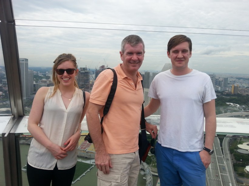 Atop Marina Bay Sands again