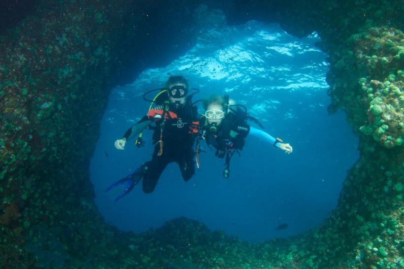happy diving together in West Papua
