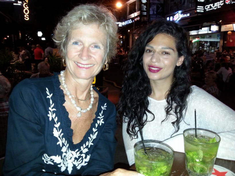 Not enjoying this mohito...all water and no rum or lime (again!)