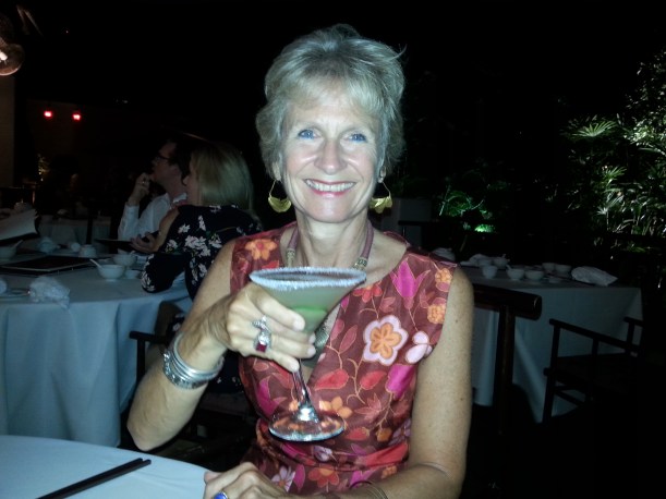 This is a proper drink - a margarita  on my birthday