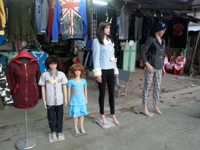 Thoroughly modern fashions on display in Hsipaw