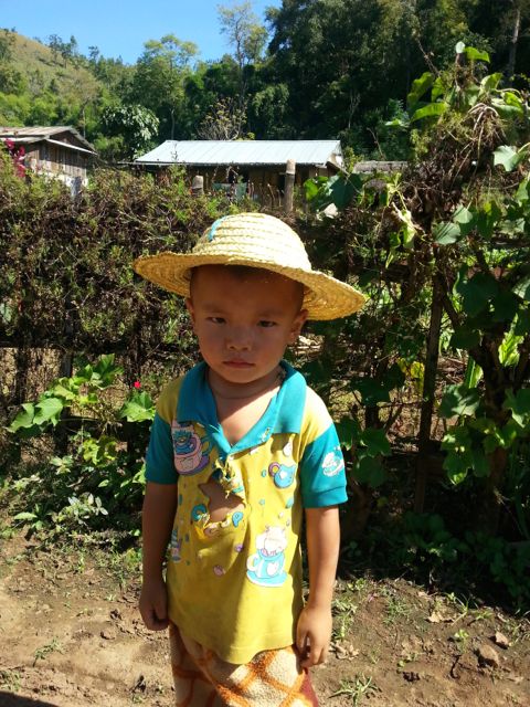 Butter wouldn't mend in his mouth - the little blighter that stole my Leki walking stick!