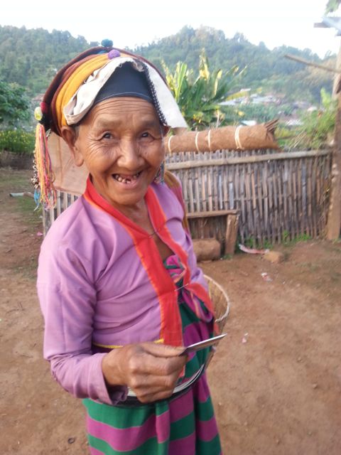 This old girl is very chuffed with her photo