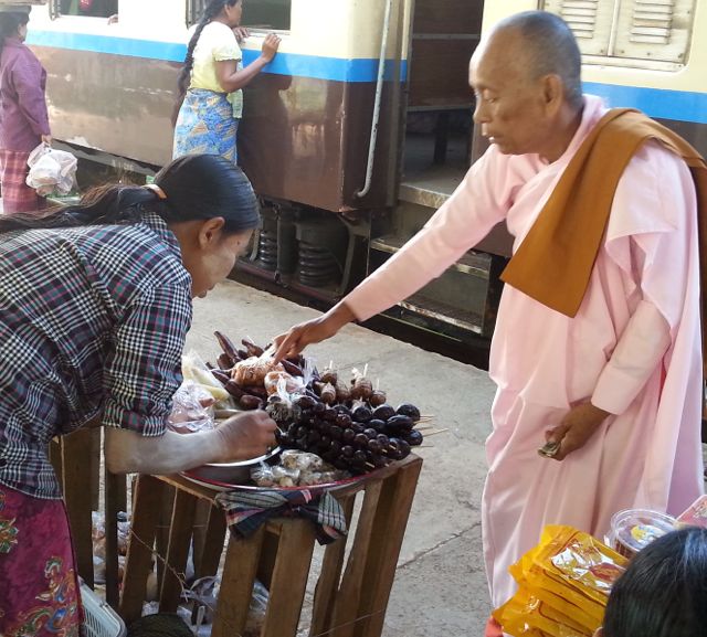 Even nuns go by train!