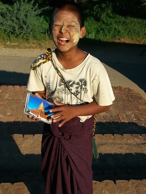 This hawker followed us around!