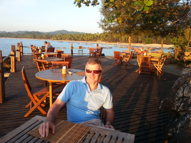 Cocktail time on the islet