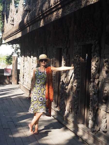 Posing in Mandalay
