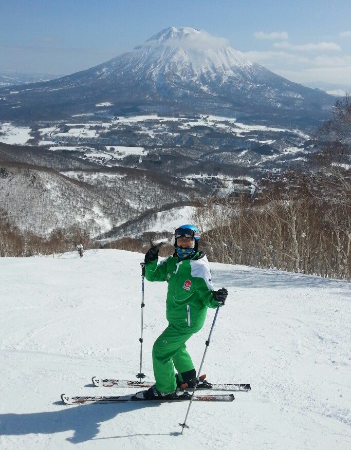 Chie leading me asrtay on the last day!