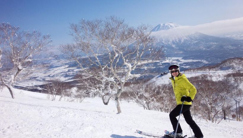 It's just a perfect day...Mt Yotei in the background