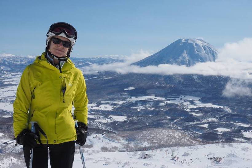 Another poser in front of Yotei to end with...