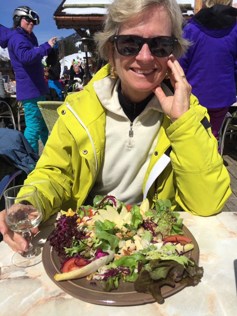 Scrumptious mountain lunch