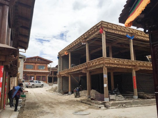 Rebuilding the old town