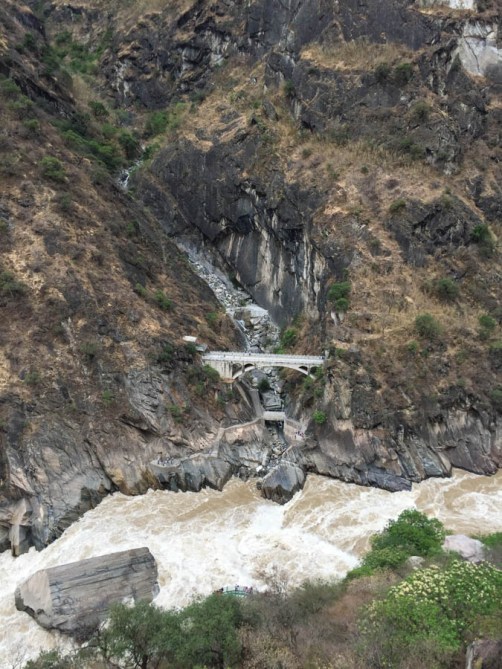 The view from the top of the gorge; the other side is the Lijiang side