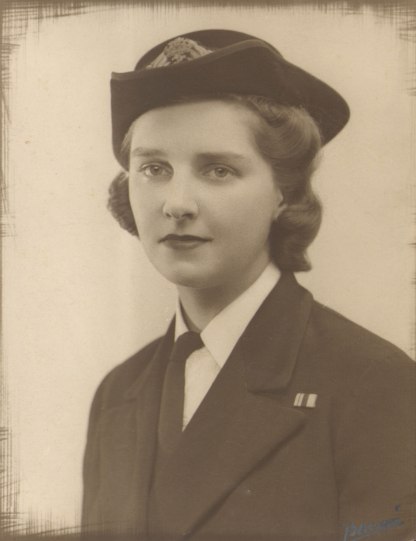 My mother when commissioned in 1941
