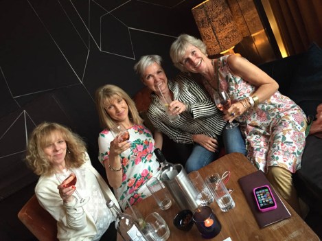 Binky, Kim, Janet and me