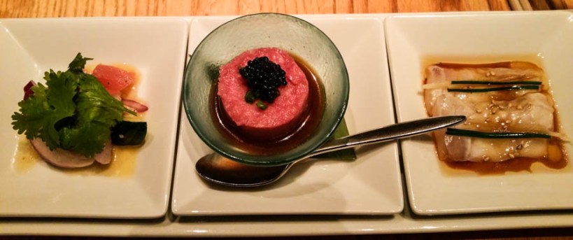 the starters at Nobu