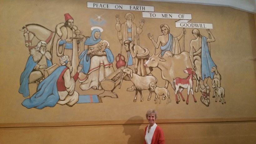 The scale of the murals is truly fantastic