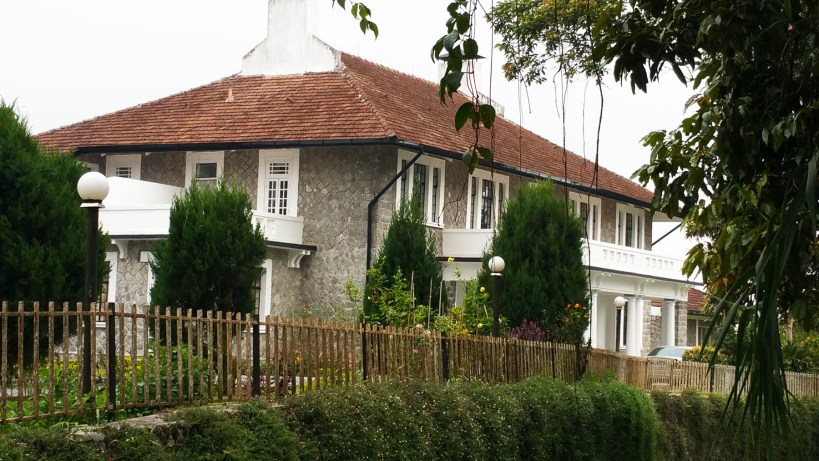A typical old stone colonial 'bangla'
