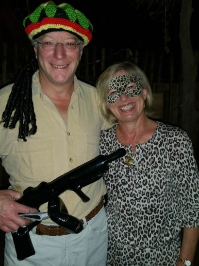 Birthday Cat Woman and her Buffalo Soldier