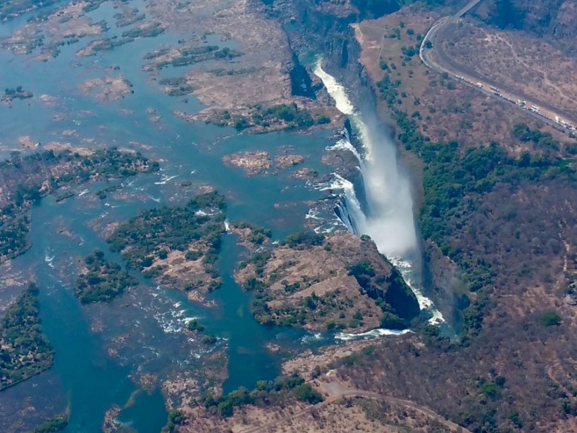 View of the Zim side