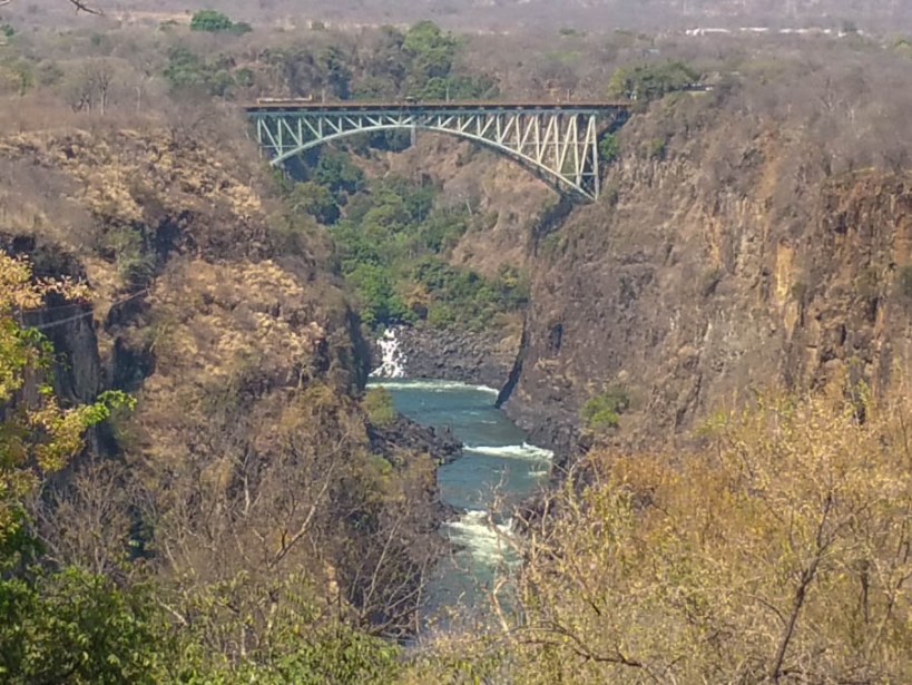 The bungee jumping bridge
