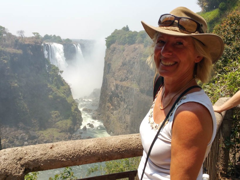 Fi admiring the view on the ZIm side