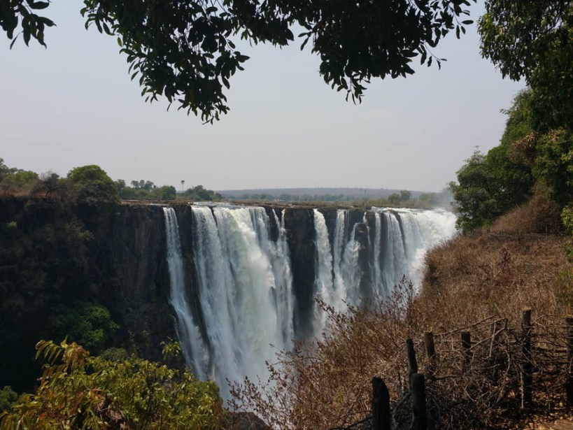 Classic view form the Zimbabwe side